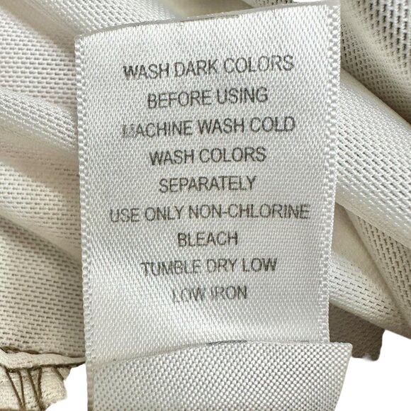 Woman Within Pants Womens Plus Size 16W Beige Bootcut Cotton Blend Stretch - Picture 7 of 8